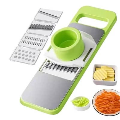 5-in-1 Multi-Function Vegetable Slicer & Grater