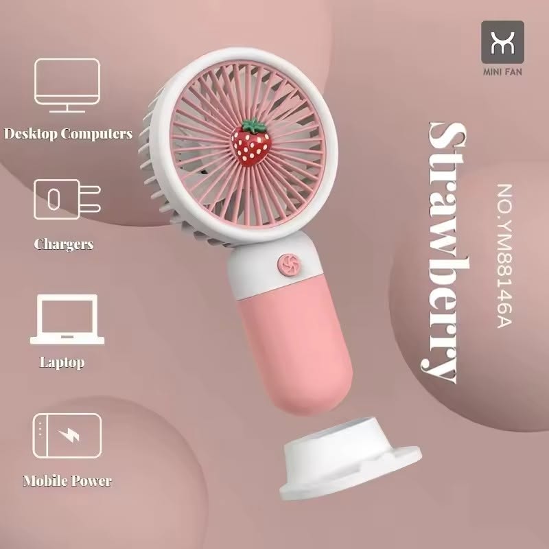 Cute Portable Rechargeable Mini Fan